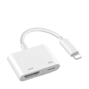 Lighting苹果手机平板转HDMI线接头iPhone视频转换器ipad电视投屏