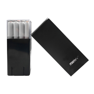 内田美辉肤色肉色马克笔软头12色24色36色专业人物面相动漫设计