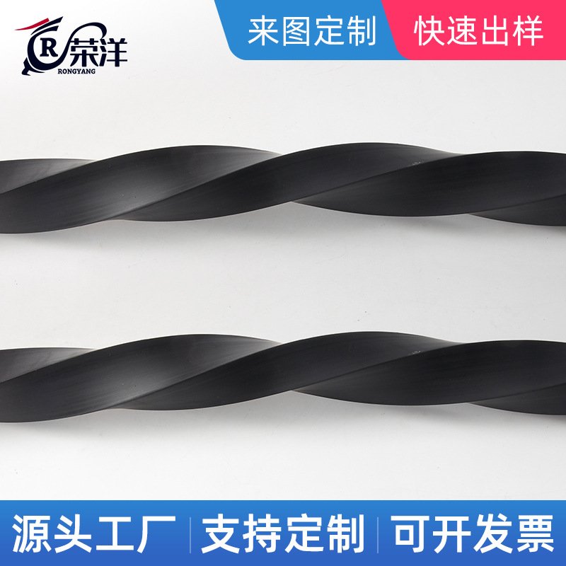 厂家生产橡胶条扁条垫缓冲黑色减震减震防撞实心硬密封条方形胶条