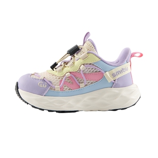 SMIBU童鞋儿童体考鞋运动鞋2025春秋新款小白鞋男女童户外跑步鞋