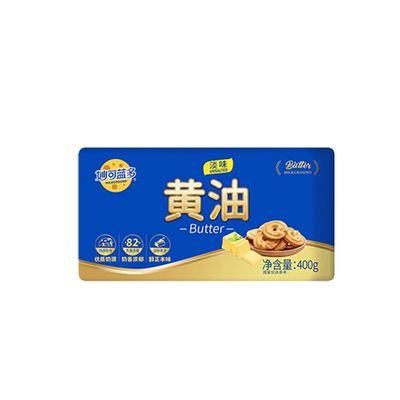 妙可蓝多家用淡味黄油400g