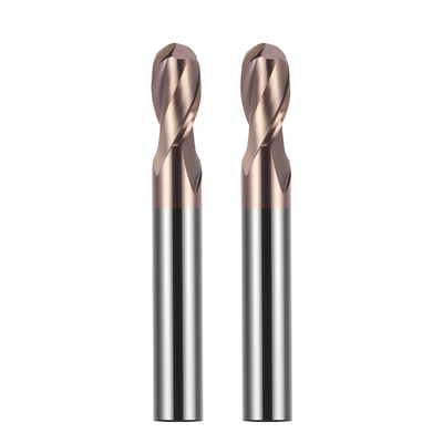 球头钨钢铣刀2刃R球刀直柄硬质