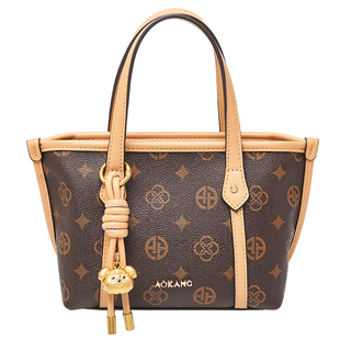 奥康菜篮子2026新款小拎包高级感手提包大容量女式单肩通勤斜挎包