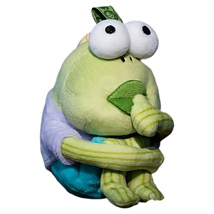 POPMART泡泡玛特比奇堡的居民们搞怪毛绒盲盒挂件海绵宝宝整盒