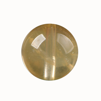 天然水晶青柠檬黄阿赛圆珠串珠