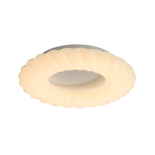 云朵卧室书房简约现代北欧儿童吊灯圆环形个性温馨浪漫客厅吸顶灯