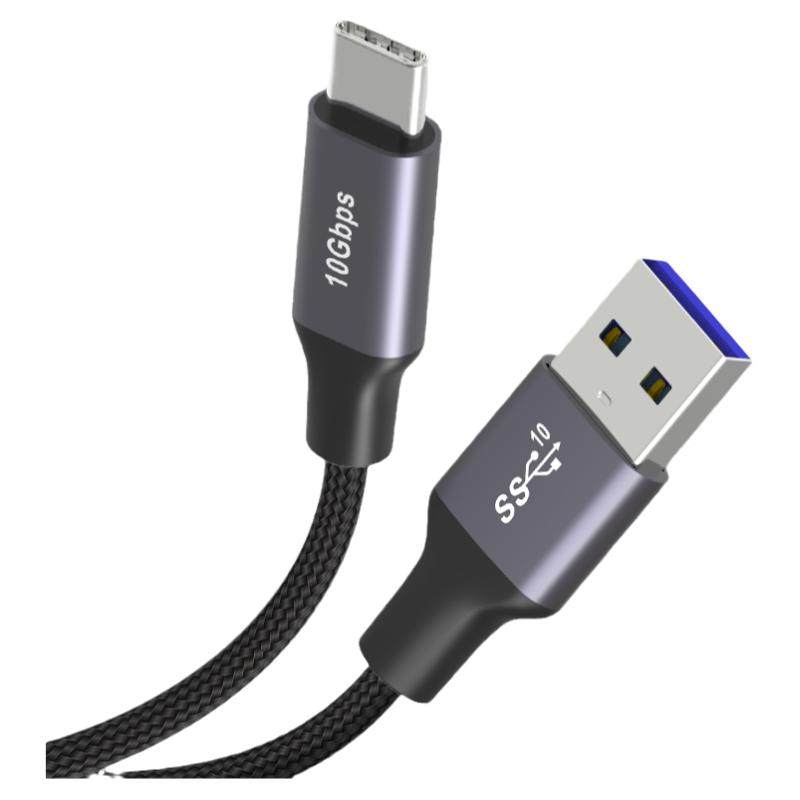 Coaxial usb3.0转type-c数据线快充高速移动硬盘线加长充电器电脑数据传输线适用于华为三星小米vivo安卓