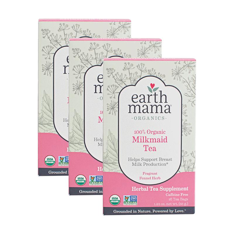 美国地球妈妈下奶茶Earth Mama追奶产后母乳下奶汤增奶哺乳期茶