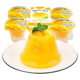 樱桃小丸子芒果果冻儿童零食6杯装办公室休闲健康蒟蒻解馋小吃