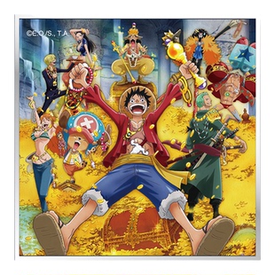 东映动画 航海王 OP -色纸 动漫新品 路飞乔巴 卡通动漫官方正品