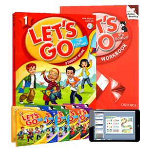 【自营】letsgo教材 牛津少儿英语 letsgo教材第四版 1 2 3 4 5 6级 牛津少儿英语letsgo 6-12岁小学英语教材 牛津英语教材