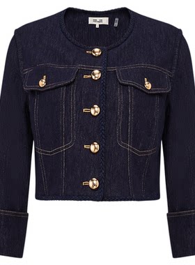 DVF2025新款丹宁蓝外套