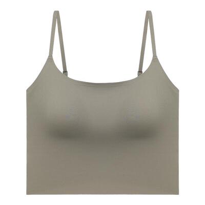 芬狄诗吊带背心女带胸垫免穿文胸