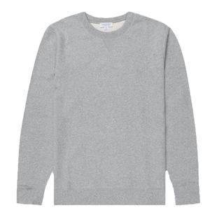 【布拉德·皮特同款】SUNSPEL男士经典秋冬全棉LOOPBACK圆领卫衣