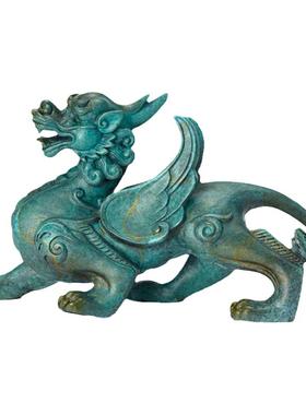 纯铜貔貅摆件玄关客厅招财