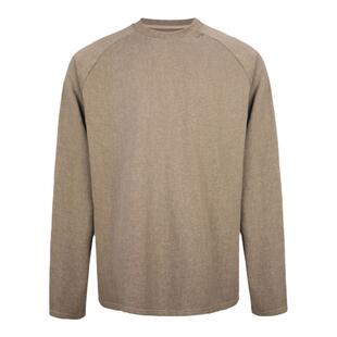 FSG基础廓形舒适棉质两色破洞做旧长袖T恤