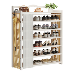 室内简易鞋架多层家用门口2025新款轻奢高级感出租房用防尘免安装