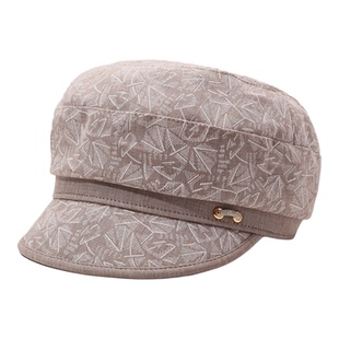 中老年人帽子女春秋天妈妈鸭舌帽新款老人奶奶休闲薄款遮阳帽布帽