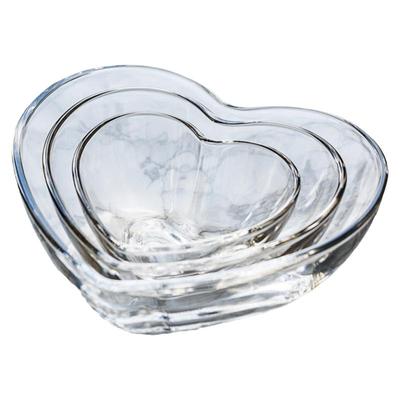 aderia日本进口心形玻璃碗