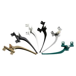 铝合金门窗户单点推拉门锁扣执手塑钢窗配件拉手平开外开把手卡扣