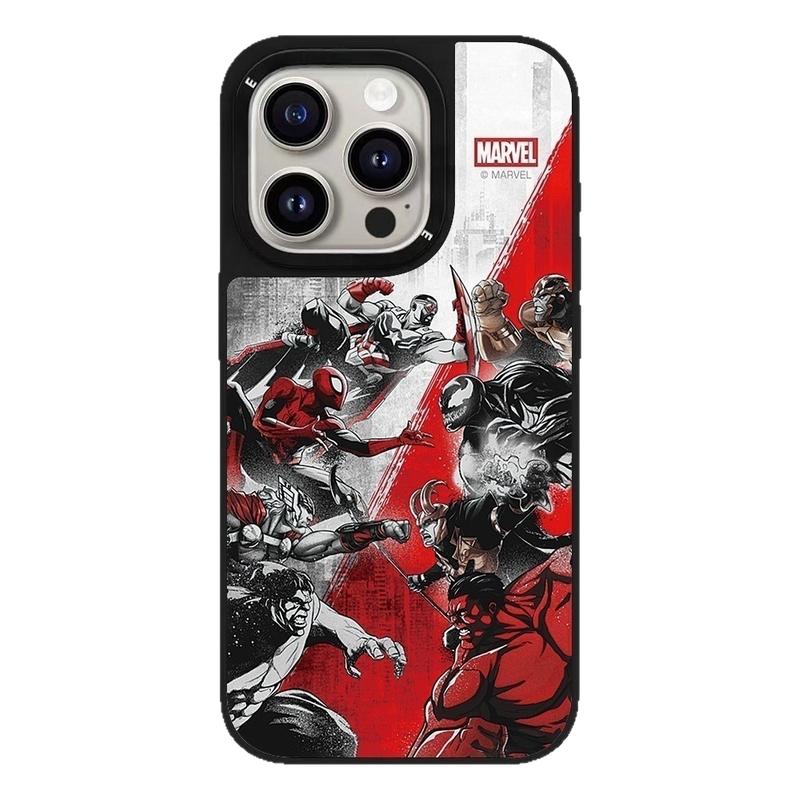 CASETiFiY联名Marvel漫威英雄蜘蛛钢铁侠美队适用苹果iPhone17promax/16pro/15毒液雷神手机壳华强北平替男女