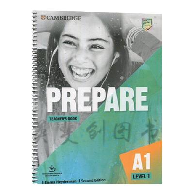 现货剑桥perpare教师用书