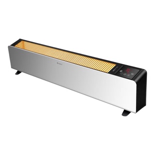 格力电暖器直板式踢脚线整屋升温智能控温NDJC-X6022B 黑+白色