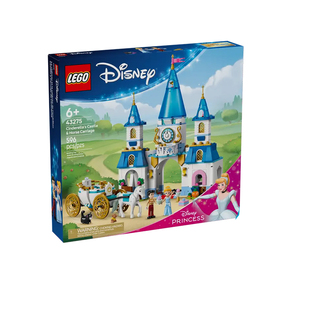 【自营】乐高积木迪士尼43275灰姑娘城堡马车拼装玩具生日礼物
