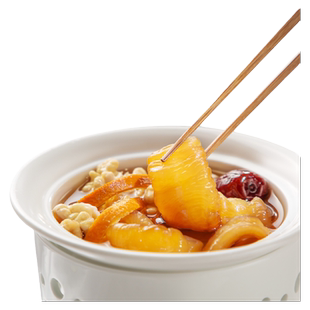 晨曦即食陈皮花胶鱼胶胶原蛋白200g*5包开袋即食无添加剂孕妇常温