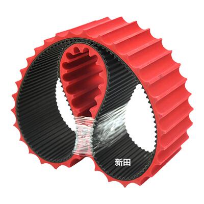 光伏清洗洁机器人橡胶履带 擦窗机开槽防滑履带ATK10驱动轮同步带
