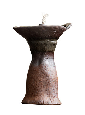 创意中式桌面复古烛台摆件