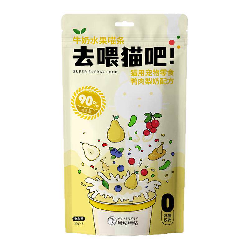 姆咕姆咕猫条零食肉酱增肥发腮