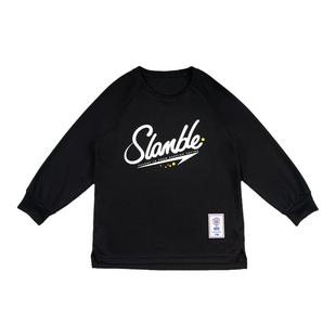 SLAMBLE儿童运动长袖T恤投篮服速干透气跑步宽松篮球健身上衣春夏