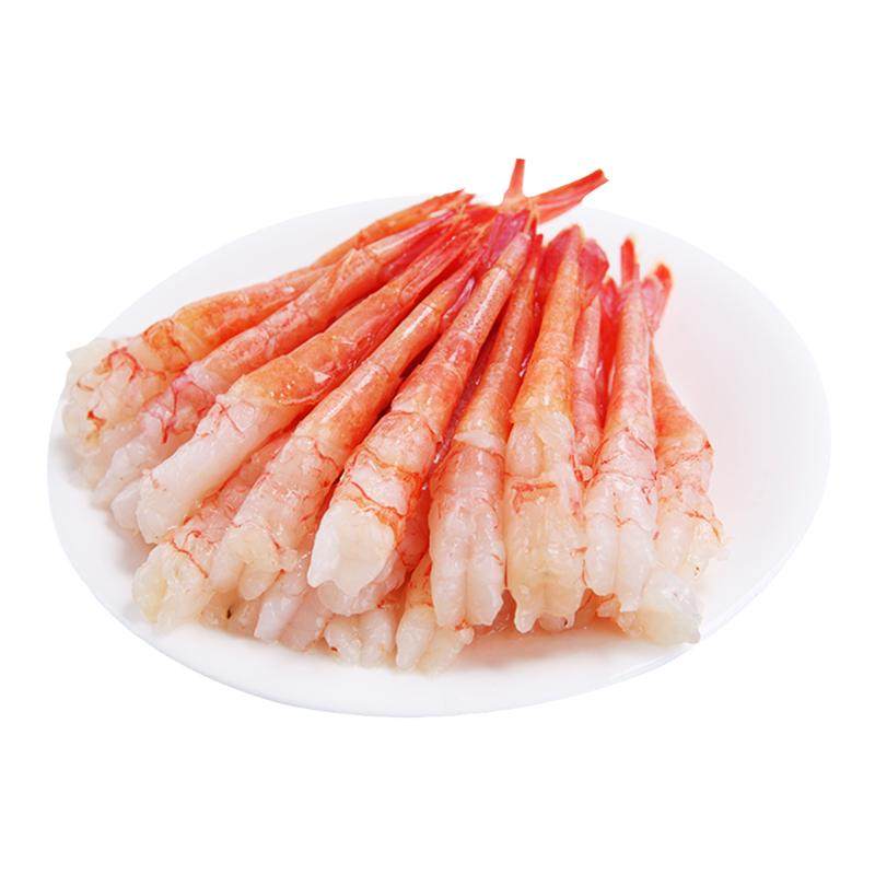 北极甜虾去头去壳即食寿司料理