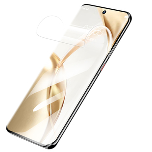 我龙适用华为荣耀500pro钢化膜400pro防窥膜新款300ultra/300pro200水凝无纹膜全屏覆盖超强抗指纹防偷窥贴膜