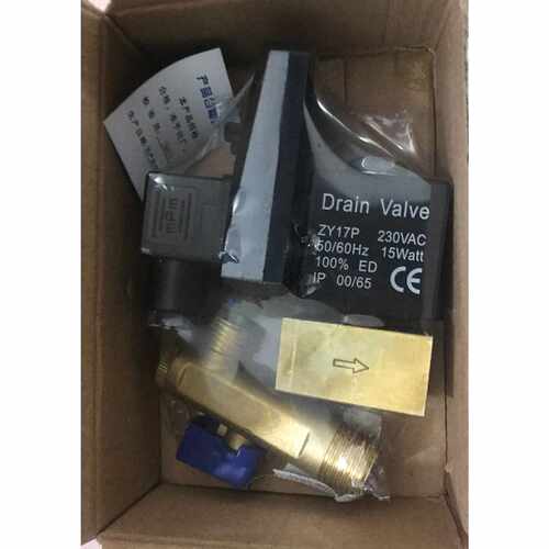 溢价-电子排水阀器ZY17P空压机储气罐自动排水阀220V定时排气