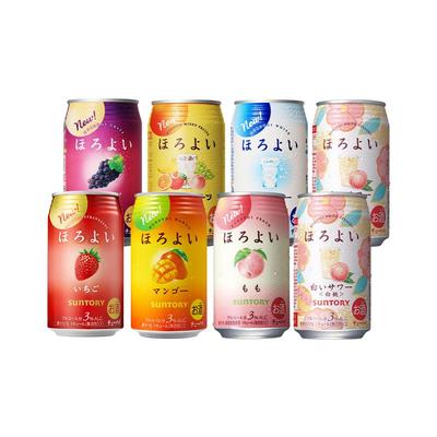 【任选6罐】三得利缤纷预调鸡尾酒低度果味气泡酒2罐微醺果酒