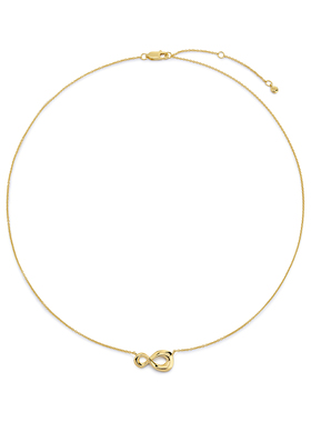 Monica Vinader莫妮卡永恒项链无限优雅通勤金色轻奢高端气质款女