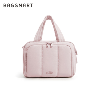 bagsmart化妆包大容量防水出差旅游洗漱包护肤分区收纳包手提便捷