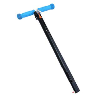 儿童滑板车配件铝杆子卡簧珠升降锁扣刹车快拆折叠杆T型T字杆把手