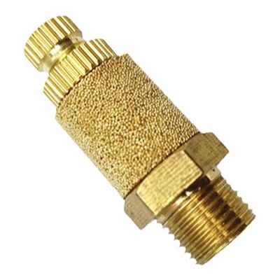 宝塔可调消音器全铜气动电磁阀