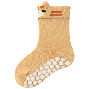 婴儿地板袜春夏季游乐园室内防掉儿童隔凉鞋袜无骨宝宝学步防滑袜