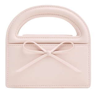 CHARLES&KEITH26秋新款CK6-10681294迷你蝴蝶结链条包卡包口红包