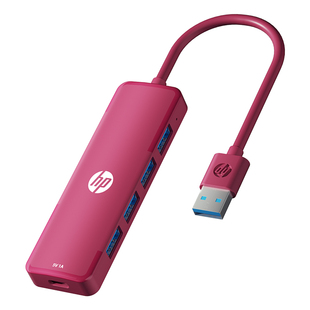 HP/惠普usb拓展坞插头多口3.0高速传输桌面扩展hub集分线器转换器外接U盘硬盘供电笔记本电脑主机台式多接口