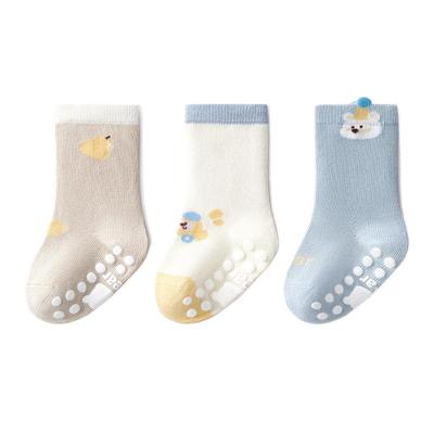 柯斯德尼婴儿中筒防滑隔凉地板袜