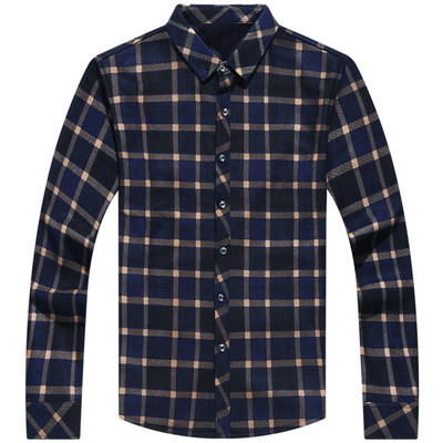 恒源祥秋冬装加绒加厚保暖衬衫