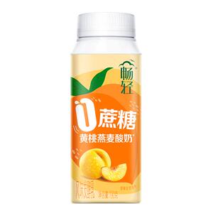 【易梦玲同款】伊利畅轻0蔗糖果味酸奶无添加蔗糖黄桃草莓燕麦瓶