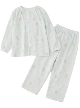 蕾蒂巴蒂春夏轻薄纱布亲子家居服