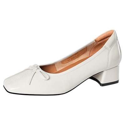 星期六黑色玛丽珍鞋蝴蝶结单鞋