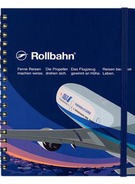 Rollbahn航空主题手帐本活页